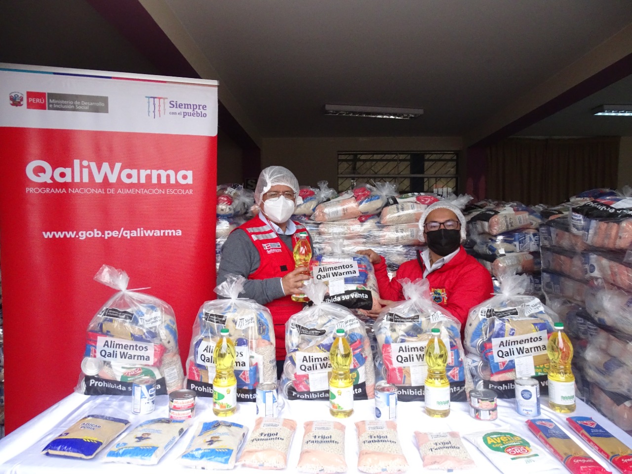 Qali Warma entrega más de 84 toneladas de alimentos a la Municipalidad de San Martin de Porres